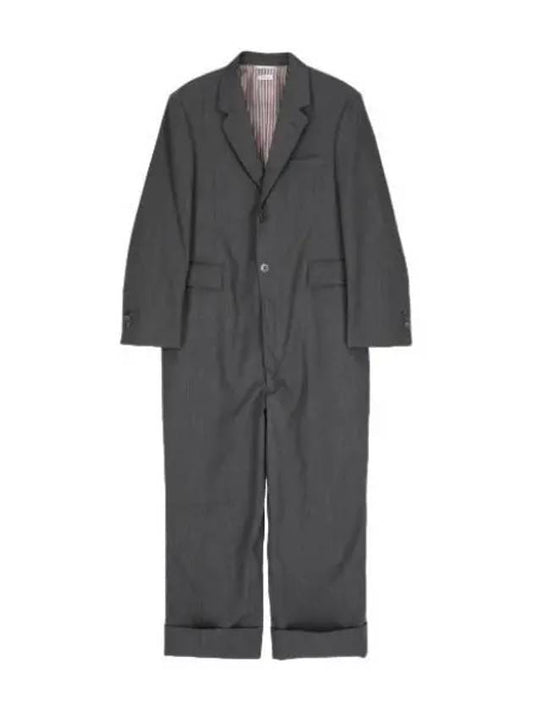 Sports Coat Jumpsuit Gray - THOM BROWNE - BALAAN 1