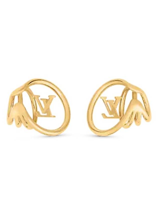 LV Stellar Earrings Gold - LOUIS VUITTON - BALAAN 4