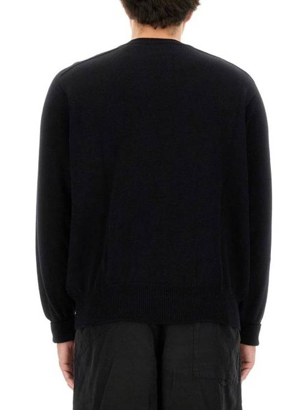 Sweater MEKN0509S24HNS BLK Black - MARGARET HOWELL - BALAAN 3