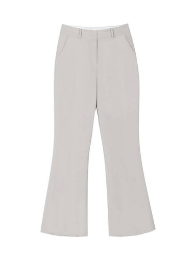 Cica Summer Office Look Set Up Secret Banding Semi Bootcut Slacks Silver - RAMUSTUDIO - BALAAN 1