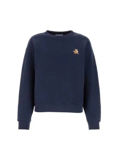 Speedy Fox Patch Comfort Sweatshirt Navy - MAISON KITSUNE - BALAAN 2