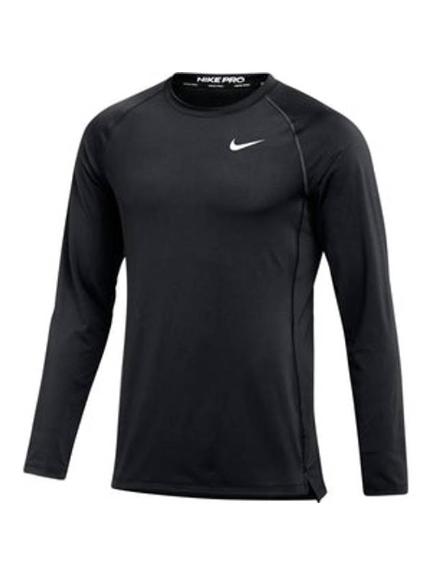 Pro Slim Long Sleeve T-Shirt Black - NIKE - BALAAN 1