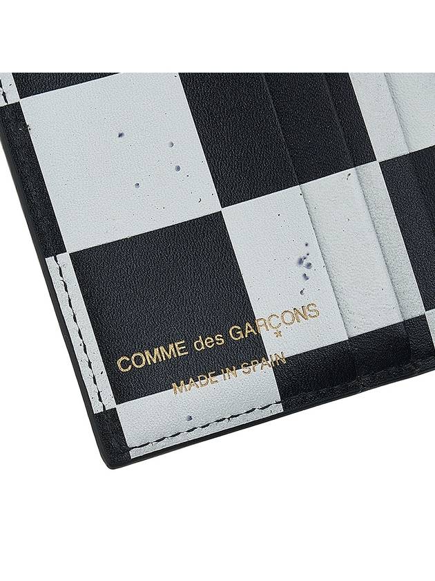 Glossy check print wallet SA0641GP CHECK PRINT - COMME DES GARCONS - BALAAN 7