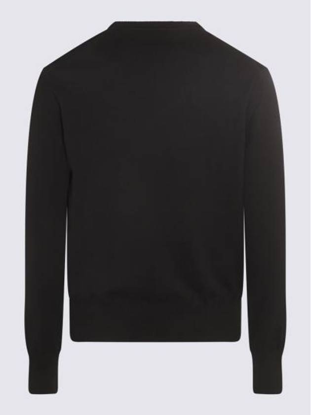 ORB Embroidered Crew Neck Knit Top Black - VIVIENNE WESTWOOD - BALAAN 6