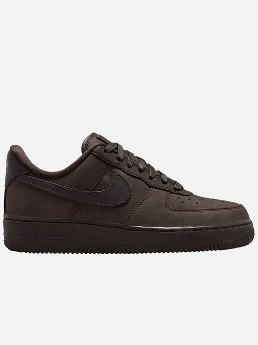 Air Force 1 Premium Low Top Sneakers Velvet Brown - NIKE - BALAAN.