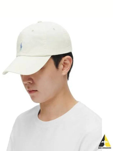 Cotton chino baseball cap beige - POLO RALPH LAUREN - BALAAN 1