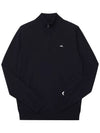 Kian Half Zip-Up Knit Top Navy - J.LINDEBERG - BALAAN 6