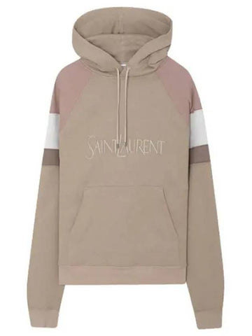 logo hooded sweatshirt - SAINT LAURENT - BALAAN 1