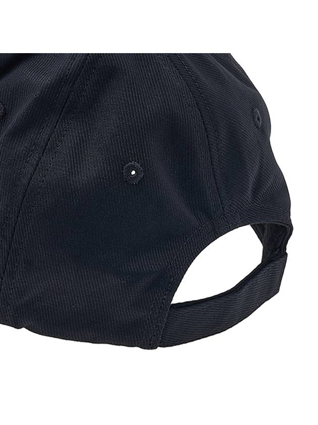 Eagle Logo Ball Cap Black - EMPORIO ARMANI - BALAAN.