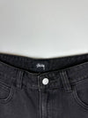 AU Australian Denim Shorts ST123S3600 Black WOMENS - STUSSY - BALAAN 2