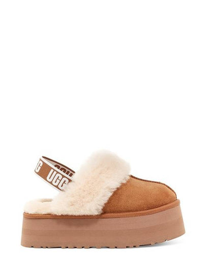 Funkette Platform Slippers Chestnut - UGG - BALAAN 2