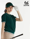 round pin tuck blouson short sleeve t-shirt DE2WTS123WH - DUVIK - BALAAN 4