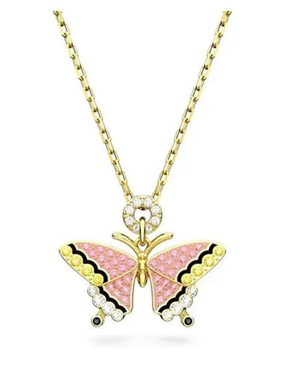 Idyllia Butterfly Pendant Necklace Gold - SWAROVSKI - BALAAN 2