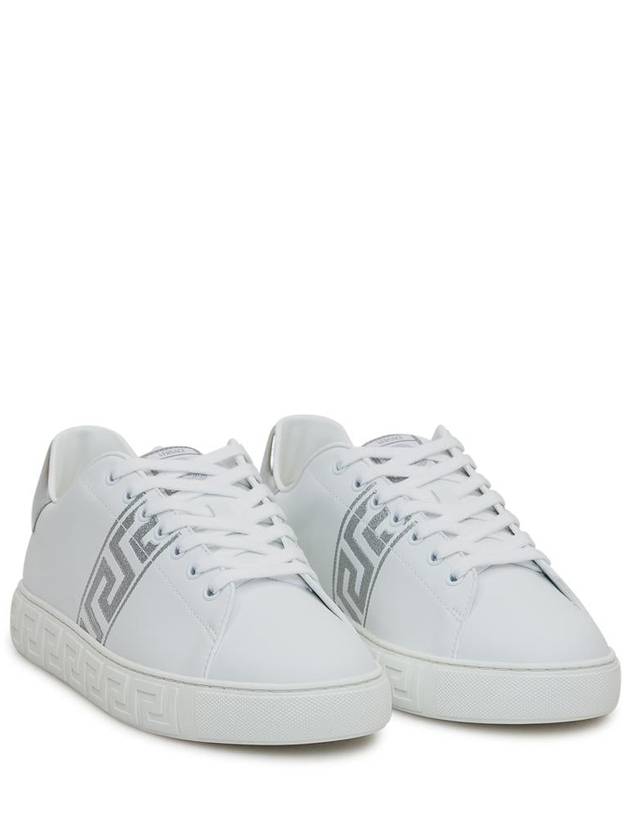 Versace Greek Embroidered Sneakers - VERSACE - BALAAN 2