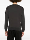 Wappen Patch Garment Dyed Sweatshirt Charcoal - STONE ISLAND - BALAAN 3