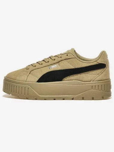 Shoes Sneakers Running Carmen II Oak Brah Black Silver - PUMA - BALAAN 1