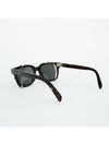 Metal Frame Square Sunglasses Brown 4S268CPMB - CELINE - BALAAN 3