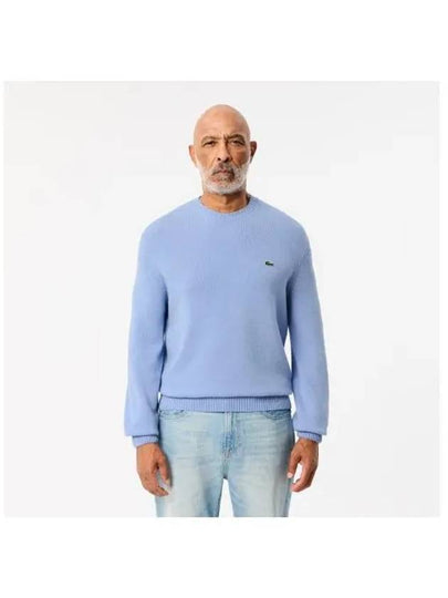 Men s Basic Classic Fit Pullover Sky Blue - LACOSTE - BALAAN 1