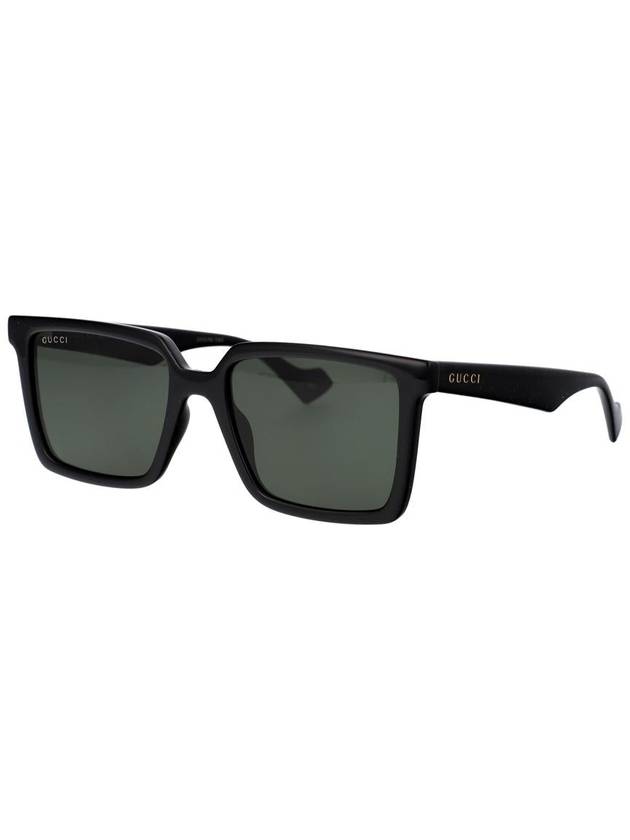 Eyewear Rectangular Frame Sunglasses AA672412OM - GUCCI - BALAAN 3