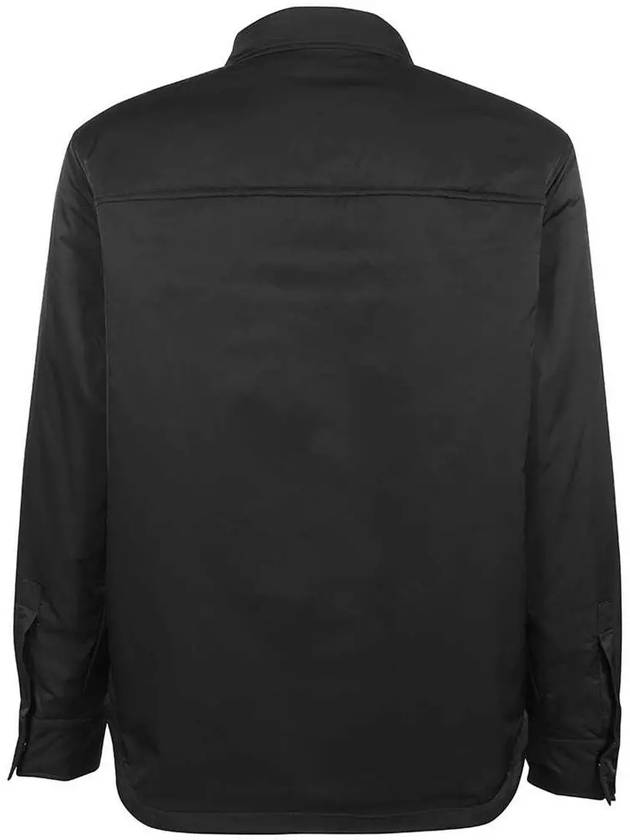 Signature Logo Pocket Jacket Black - EMPORIO ARMANI - BALAAN 4