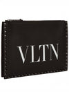 Logo stud clutch (black) QY2B0665 0NI - VALENTINO - BALAAN 2