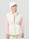 Women s Sleeve Detachable Down Waist Banding Ivory Jacket DO6242JK08 - DOYOUKNOWMC GOLF WEAR - BALAAN 4