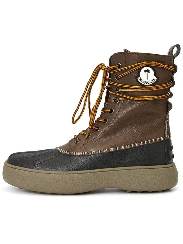 Palm Angels Genius 8 Walker Boots Brown - MONCLER - BALAAN 5