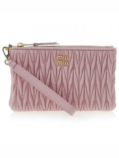 Materasse Nappa Leather Clutch Bag Pink - MIU MIU - BALAAN 2