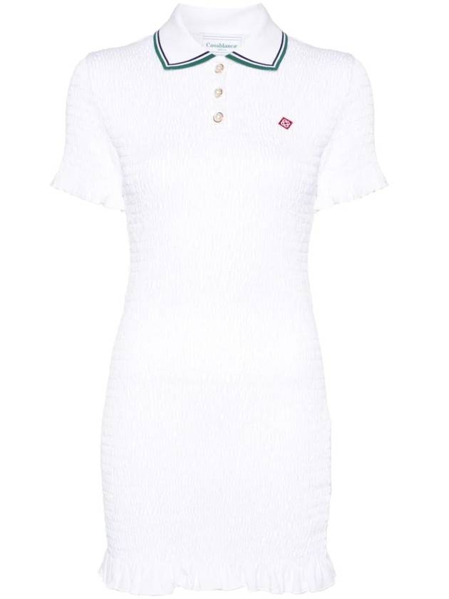 Casablanca Short Polo Style Dress - CASABLANCA - BALAAN 1