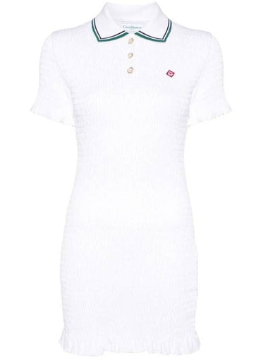 Casablanca Short Polo Style Dress - CASABLANCA - BALAAN 1