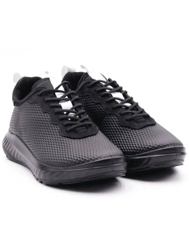 ATH 1FM Low Top Sneakers Black - ECCO - BALAAN 3