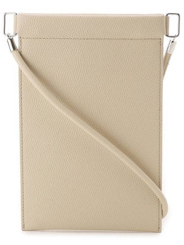 Stitch Leather Phone Cross Bag Beige - MAISON MARGIELA - BALAAN 1