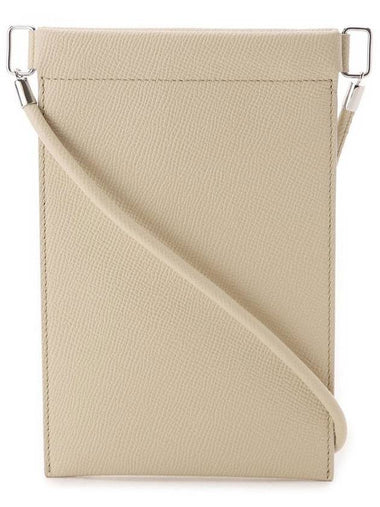 Stitch Leather Phone Cross Bag Beige - MAISON MARGIELA - BALAAN 1