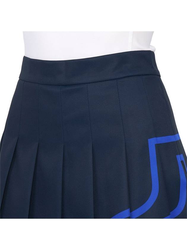 Naomi Pleated Skirt Navy - J.LINDEBERG - BALAAN 8