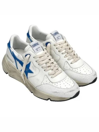 Running Sole Low Top Sneakers White Blue - GOLDEN GOOSE - BALAAN 2