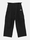 Unity Sports Icon Cargo Straight Pants Black - BALENCIAGA - BALAAN 3