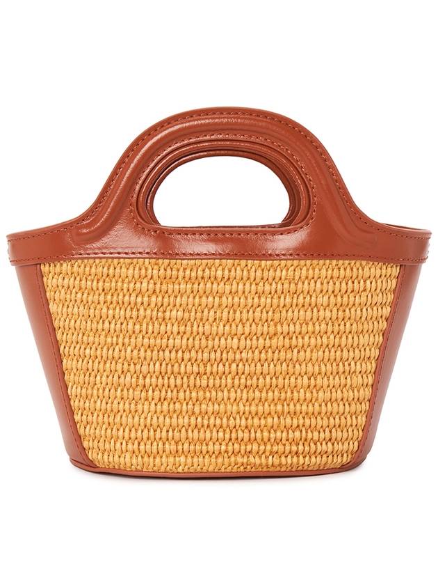 Rattan Micro Tropicalia Cross Bag Orange - MARNI - BALAAN 4