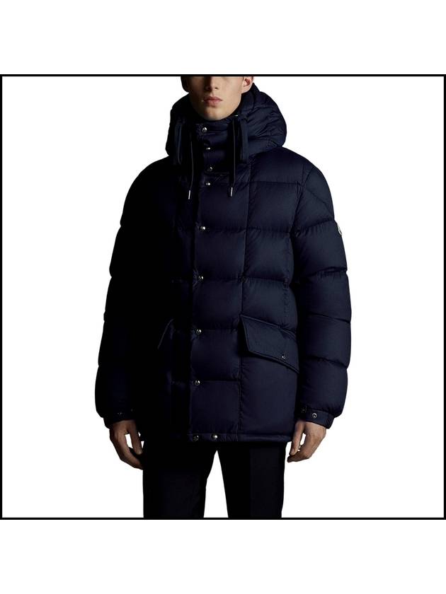 Men's Grimblat Down Padding Navy - MONCLER - BALAAN 3