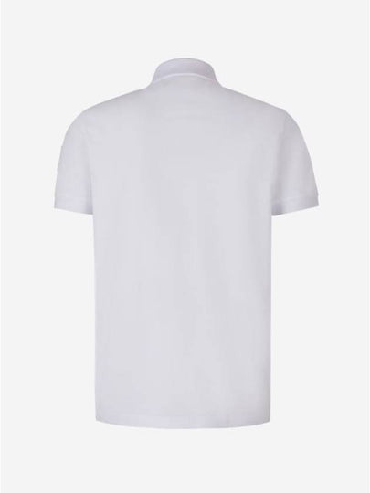 Logo embroidered short sleeve collar - MONCLER - BALAAN 2