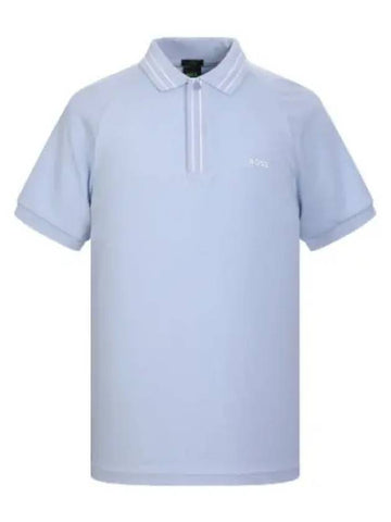 Boss stretch short sleeve polo shirt slim fit t collar tie - HUGO BOSS - BALAAN 1