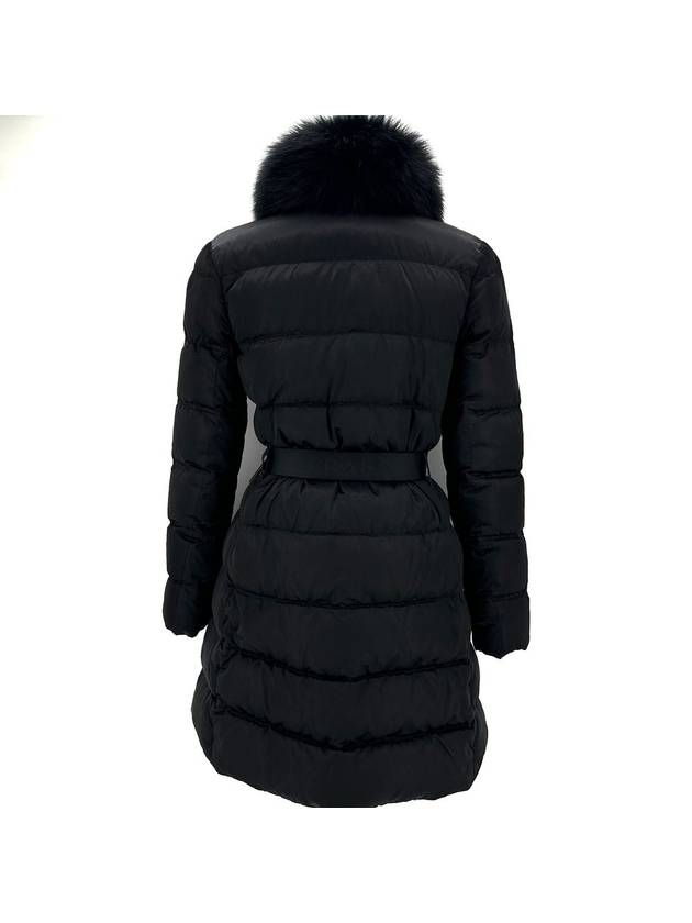 Women s Belt Fur Long Padded Jumper - PRADA - BALAAN 5