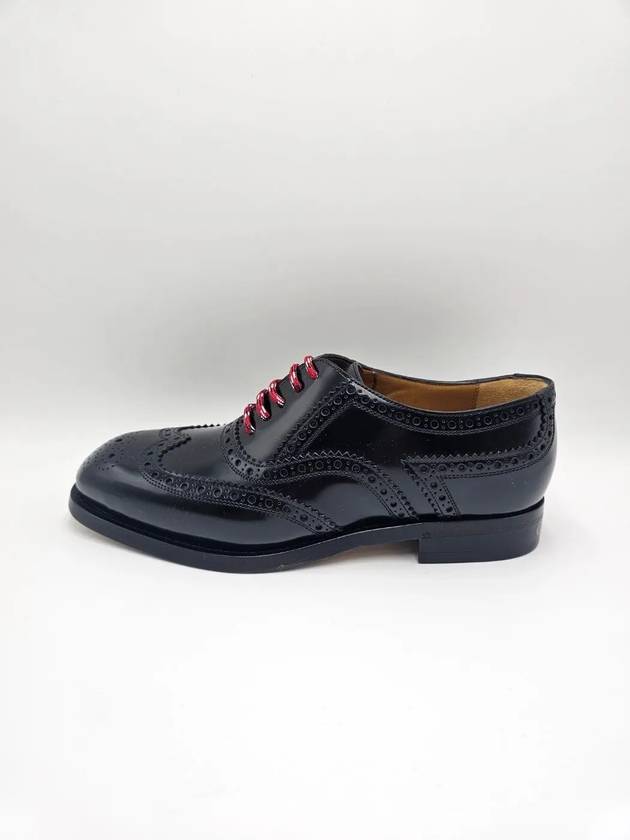 Gucci Lace-Up Leather Oxford Black - GUCCI - BALAAN 5