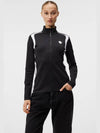 Solar Full Zip Mid Layer Zip Up Jacket Black - J.LINDEBERG - BALAAN 3