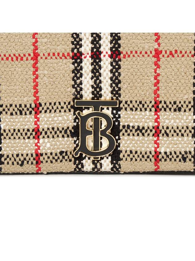 Boucle Lola Vintage Check Small Cross Bag Beige - BURBERRY - BALAAN 9