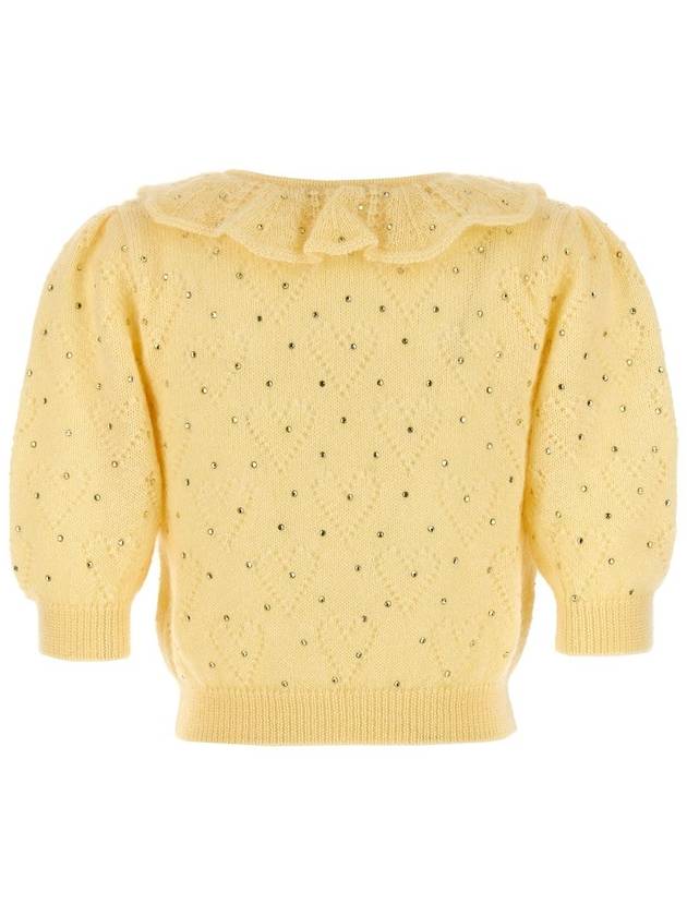 Sweater FABX3651K42629088 YELLOW - ALESSANDRA RICH - BALAAN 3