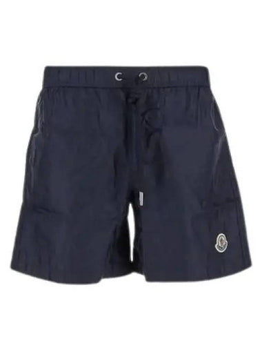 103611 Logo Patch Swim Shorts Pants 2C00015 597NM F77 - MONCLER - BALAAN 1