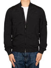 Nycra R Lens Bomber Jacket Black - CP COMPANY - BALAAN 4