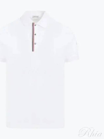 Men s logo patch polo shirt top 8A00022 899P0 002 107366 - MONCLER - BALAAN 1