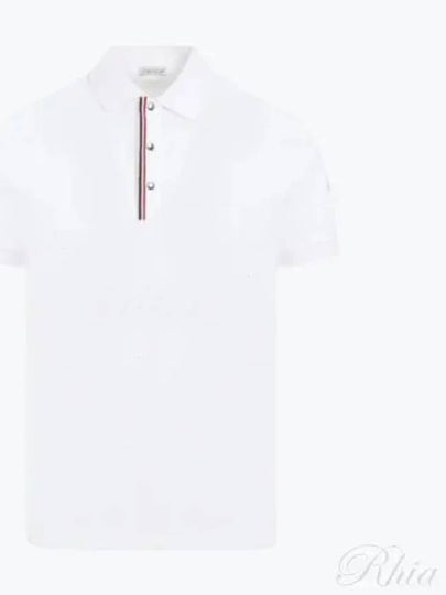 Men s logo patch polo shirt top 8A00022 899P0 002 107366 - MONCLER - BALAAN 1