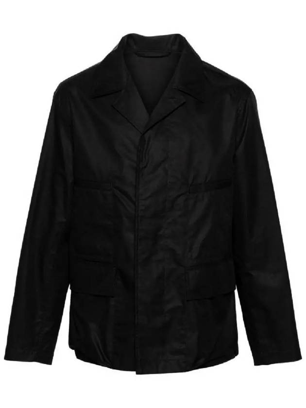 4 Pocket Overshirt Jacket Black - LEMAIRE - BALAAN 2